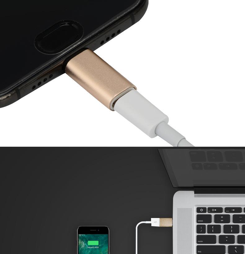 [HCM]Đầu chuyển đổi Micro USB sang USB Type C (màu trắng)