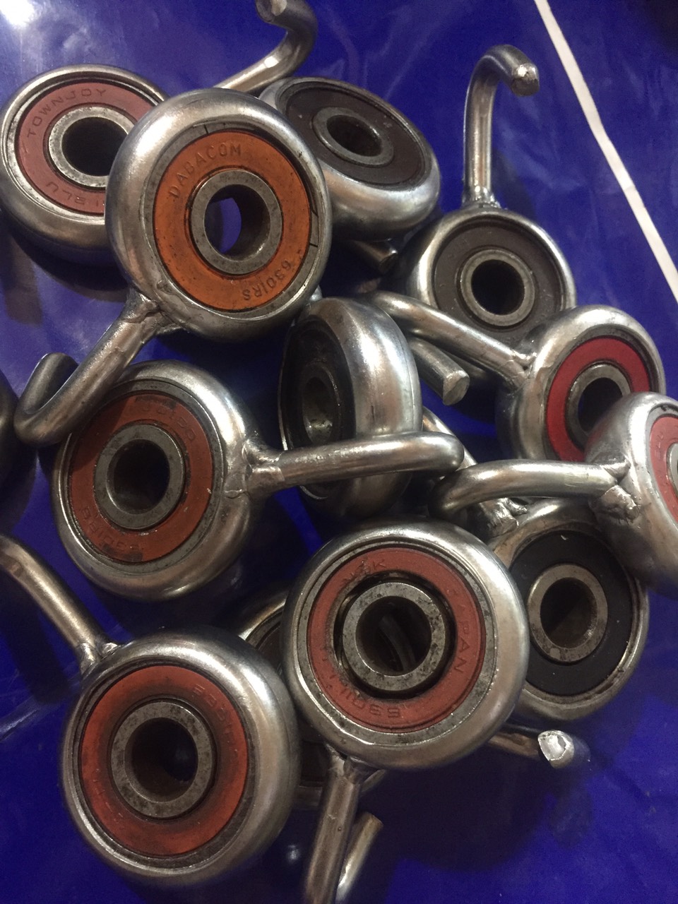 Bi võng inox. Bi mắc võng. Bộ 2 bi mắc võng inox không han rỉ