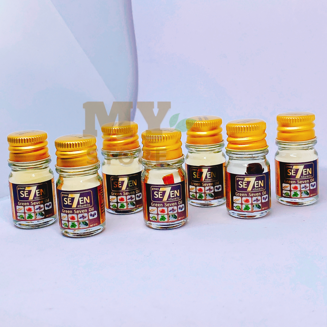 (Chính Hãng) Dầu Nước Seven 7 Vị Thảo Dược Thái Lan 5cc