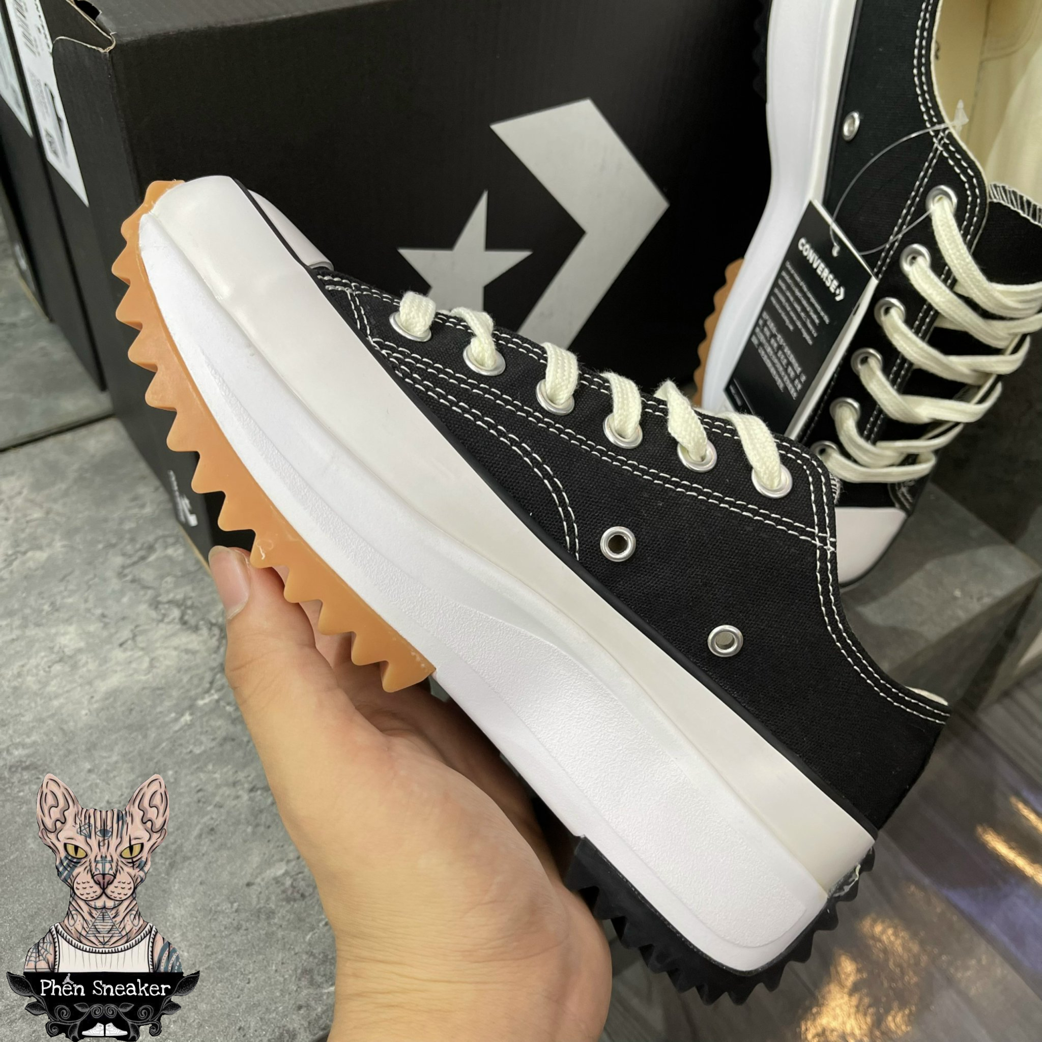 Giày Converse Run Star Hike Twisted Classic Foundational Canvas