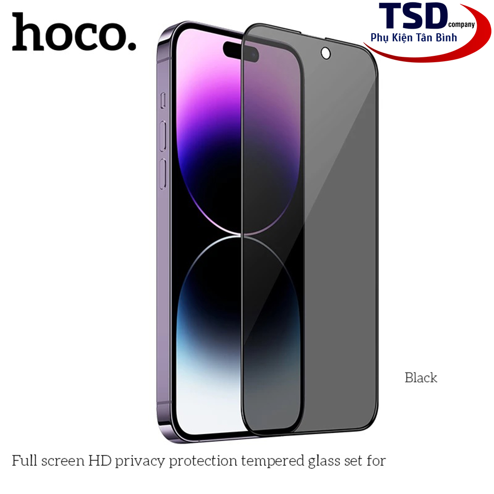 Kính Cường Lực iPhone Full Màn Hình Chống Nhìn Trộm Hoco G11 Chính Hãng