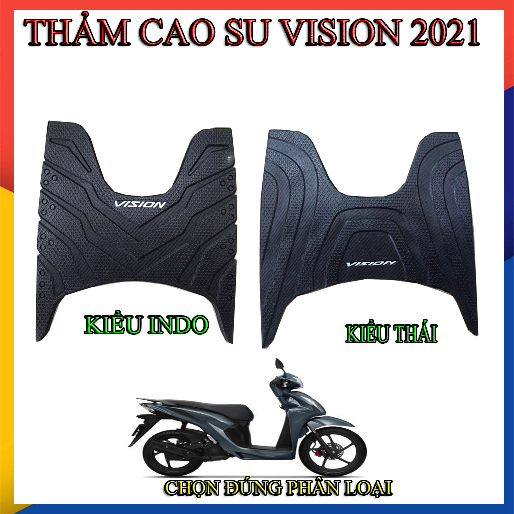Thảm cao su xe vision 2021
