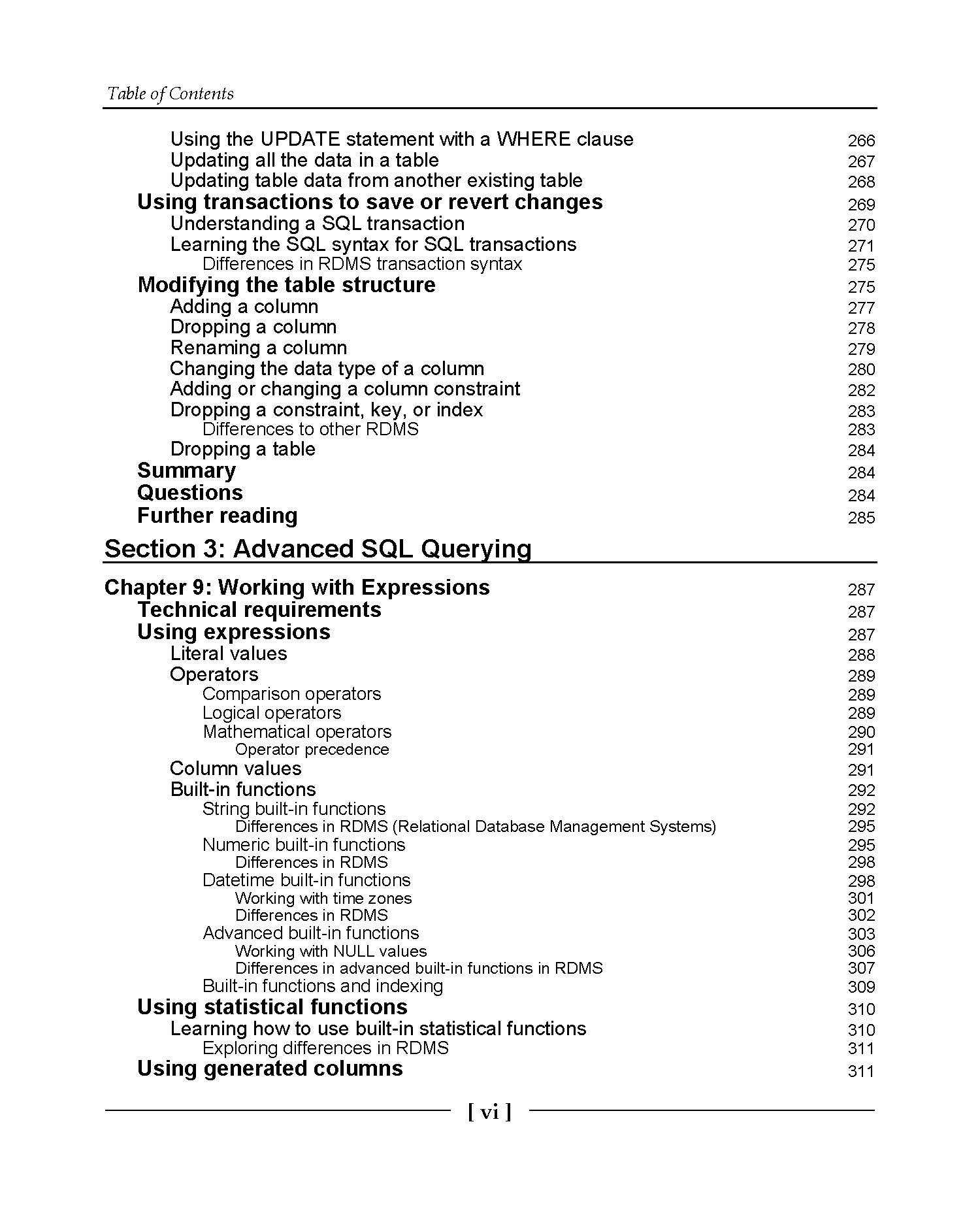 Sách Learn SQL Database Programming