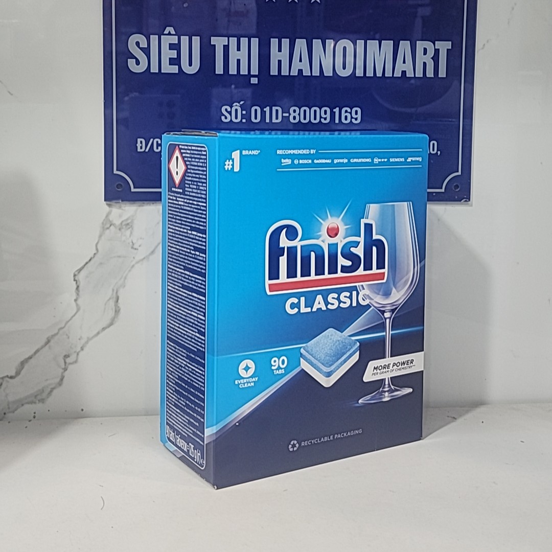 Combo 2 hộp 90 viên rửa bát chén Finish Ba Lan hoăc mua 1 hộp viên finish 90 viên