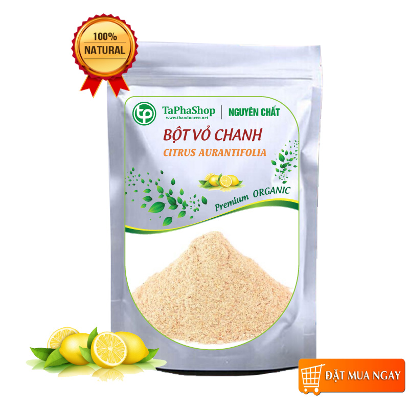 Bột vỏ chanh nguyên chất 100g - tấn phát