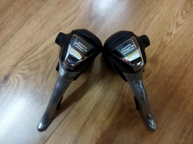 ( Qua Sử Dụng - Used ) Tay Lắc Shimano Tiagra 4600 2x10sp