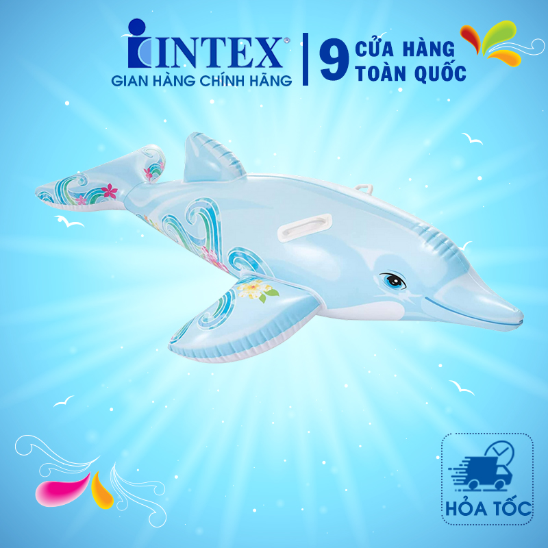 Phao bơi cá heo INTEX 58535 - Phao bơi cho bé, Phao bơi trẻ em