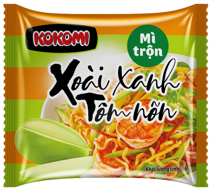 Kokomi Mì trộn Xoài Xanh Tôm Nõn
