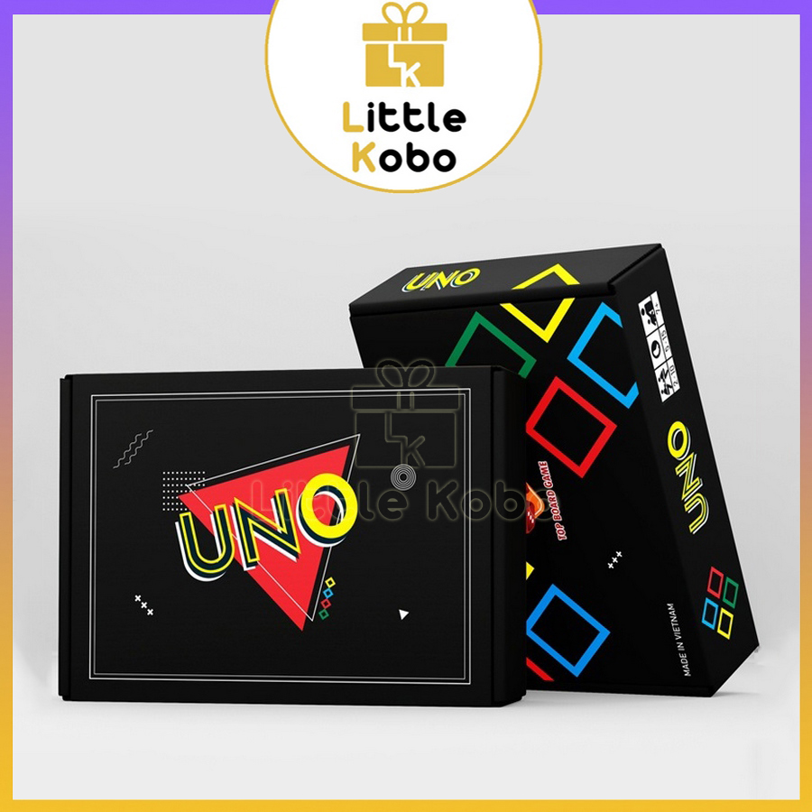 Bài uno boardgame 156 lá bản đầy đủ chất giấy dày gồm 108 lá cơ bản và 48 lá bản mở rộng đồ chơi trí tuệ trẻ em