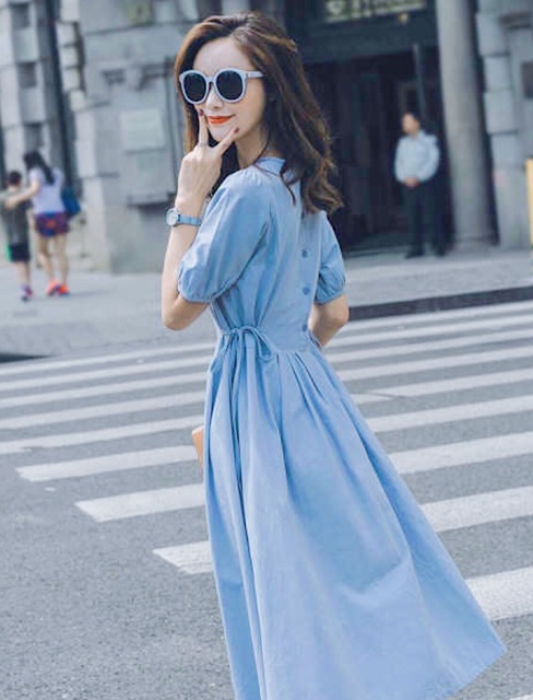 ĐẦM TÙNG XÒE XẾP LI (có ành thật) MS74