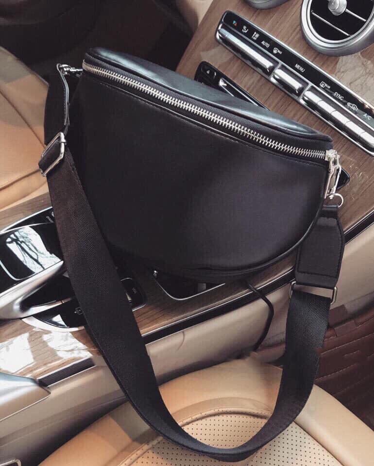 túi bao tử Doremon đeo chéo da trơn siêu lạ mắt