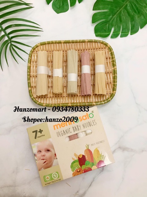 Mì Rau Củ Hữu Cơ Mix Vị Cho Bé Ăn Dặm| - Dền
