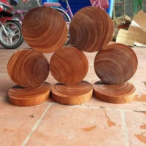 Wooden Cutting Board, 100% Wood, 25cm Thick, 4cm Thick
