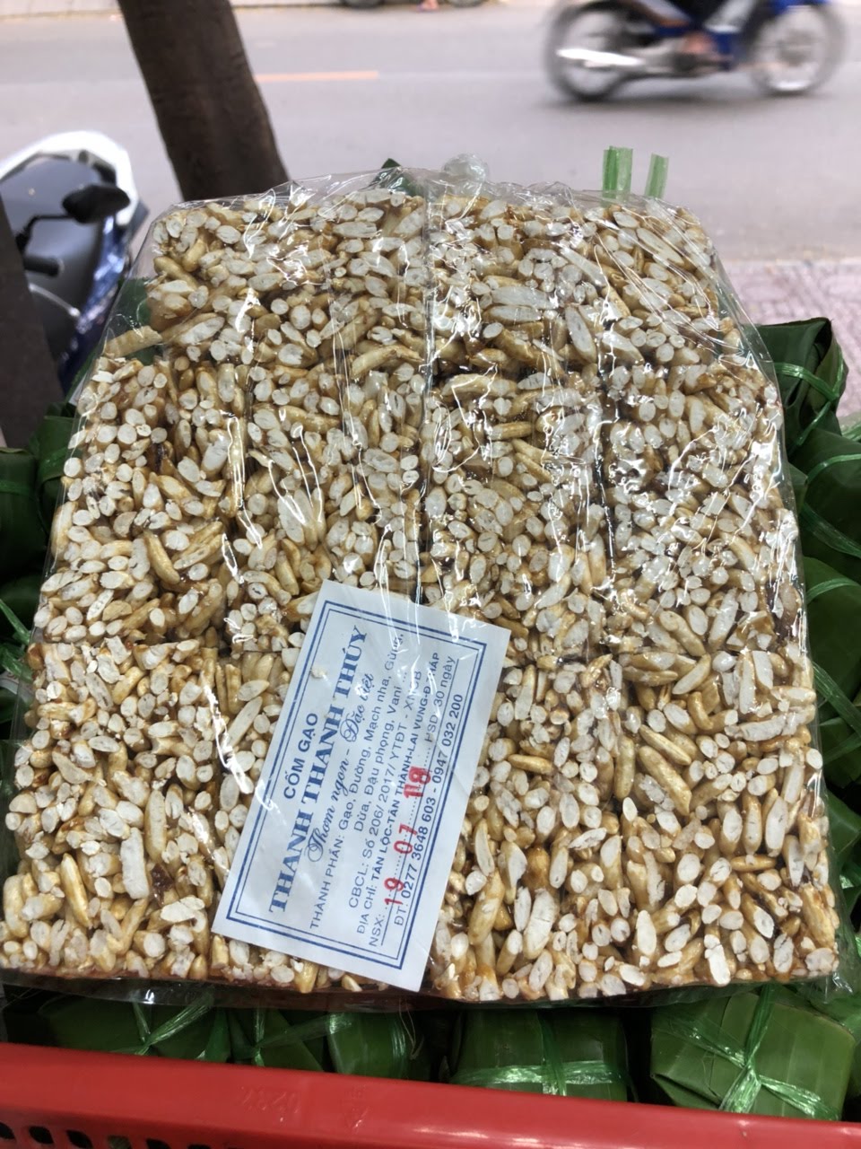 COMBO 2 gói bánh cốm gạo miền tây