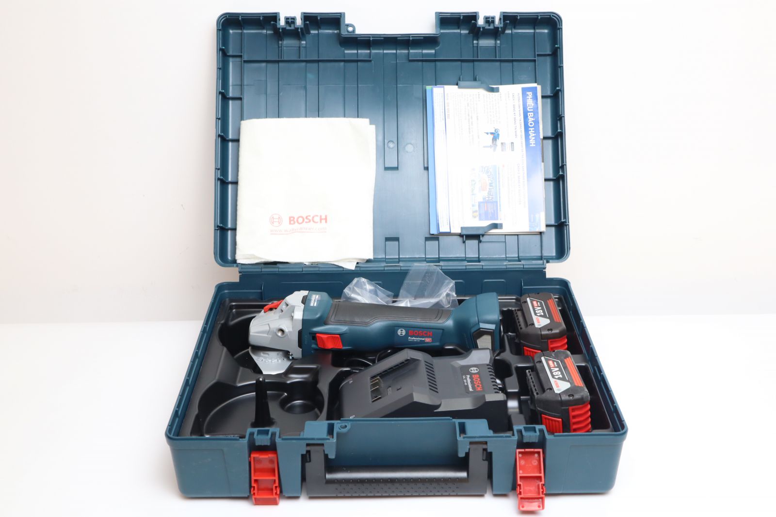 Máy mài góc dùng pin Bosch GWS 18V-10
