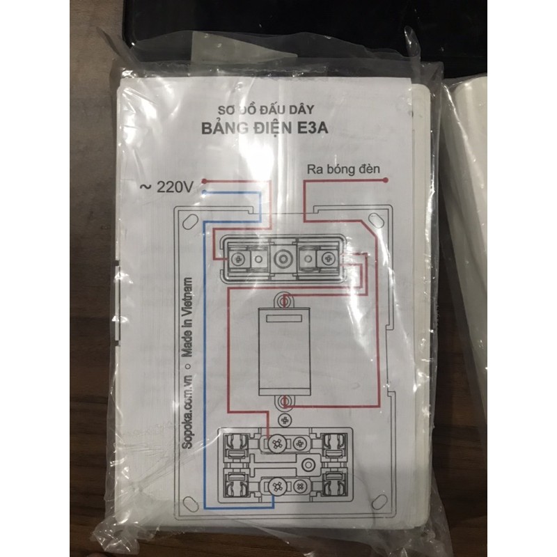 Bảng Điện Lắp Sẵn Cao Cấp Sopoka E3A/E4A/E5A