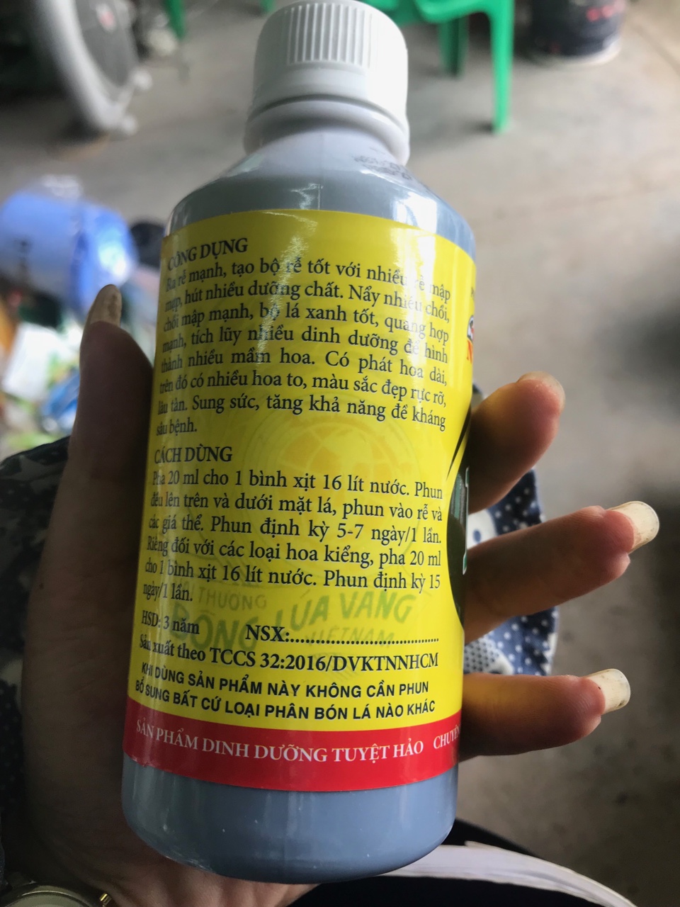 Phân bón đậm đặc HPV Vitamin B1 việt 250ml