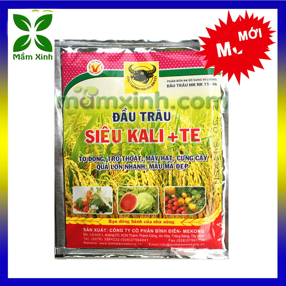 Phân bón Siêu Kali kích thích ra hoa đồng loạt Đẹp Bông Đẹp Màu