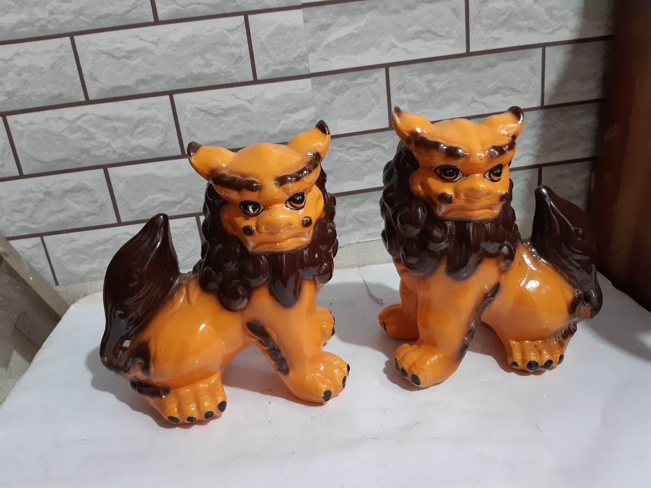 [HCM]Cặp kỳ lân C25*D20 cm