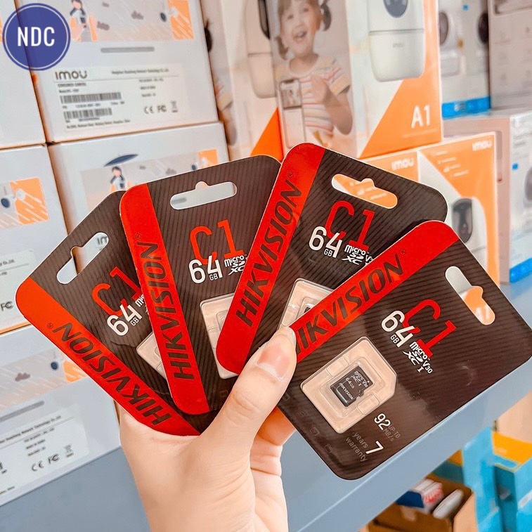 [CHÍNH HÃNG]Thẻ Nhớ Micro SD HIKSEMI 64GB Class 10 Dùng cho Camera IP