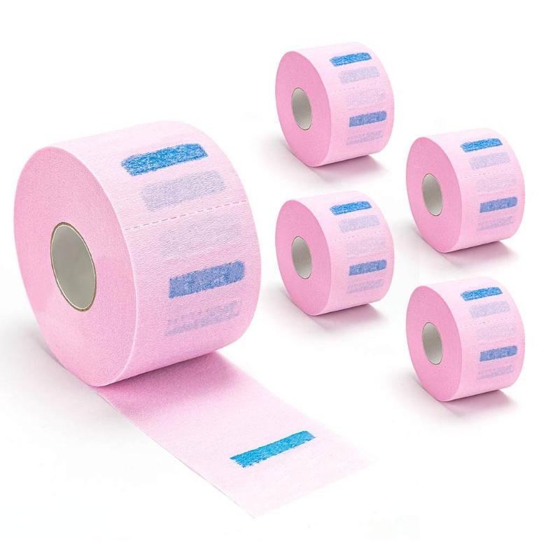 Giấy quấn cổ cắt tóc (MÀU HỒNG)