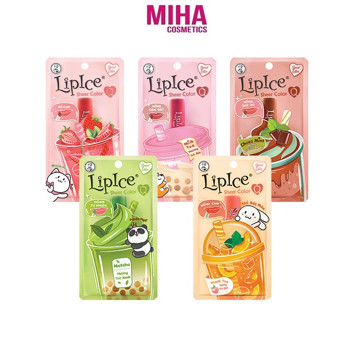 Son Dưỡng Môi Có Màu LIPICE Sheer Color Q Mẫu Mới