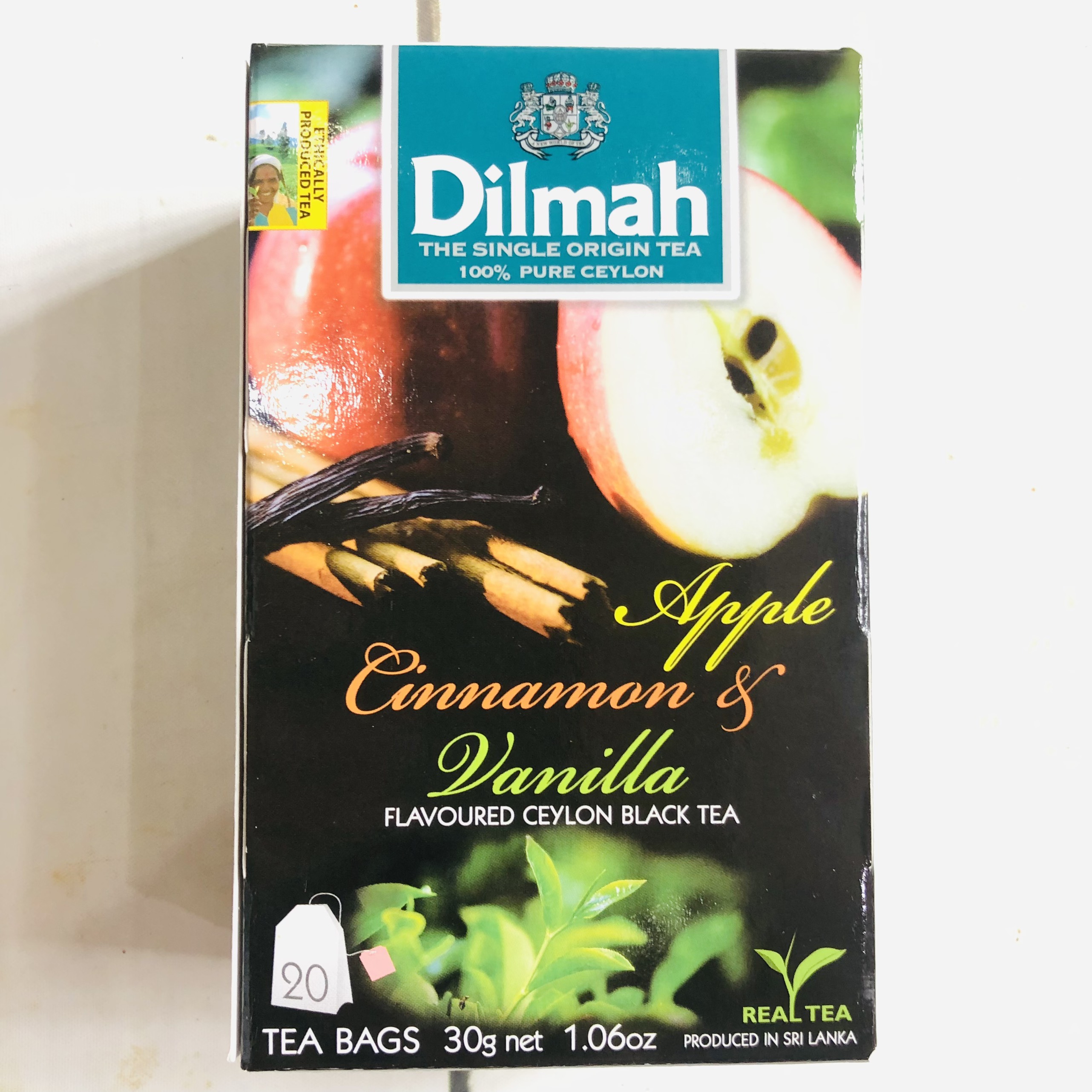 trà DILMAH hương táo , quế và vanilla