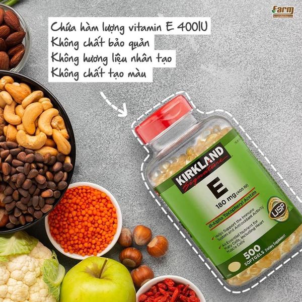 Vitamin E Kirkland Signature 500 Viên