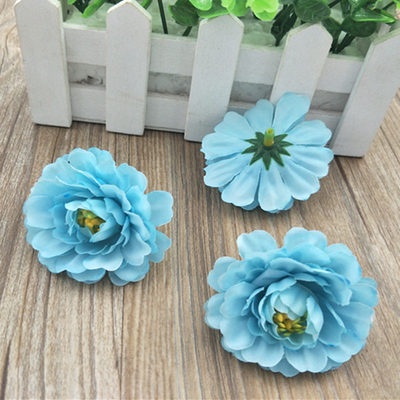 (10cm)Đầu hoa tràm trang trí,hoa tràm lụa cao cấp đầu bông 5cm