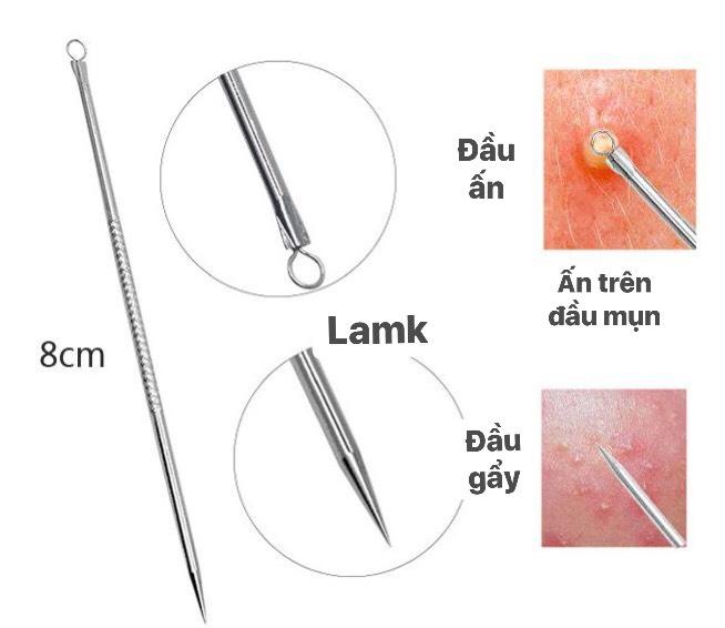 5 CÂY NẶN MỤN 2 ĐẦU DÀI 8CM