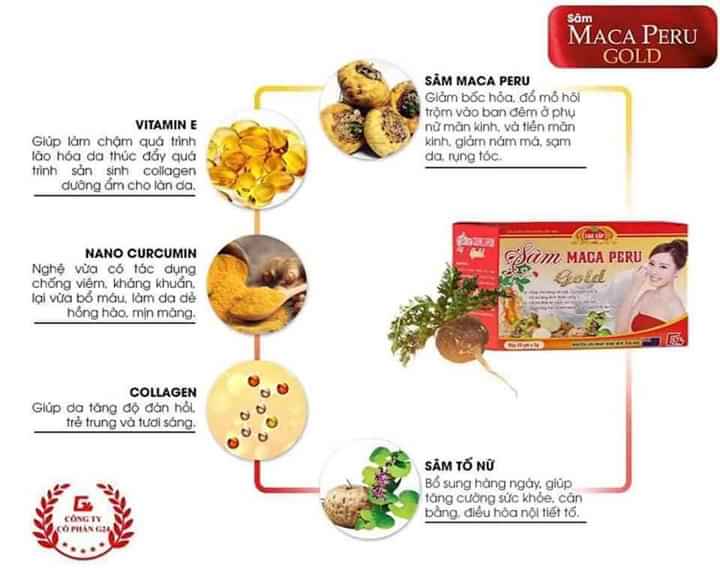 SÂM MACA PERU GOLD
