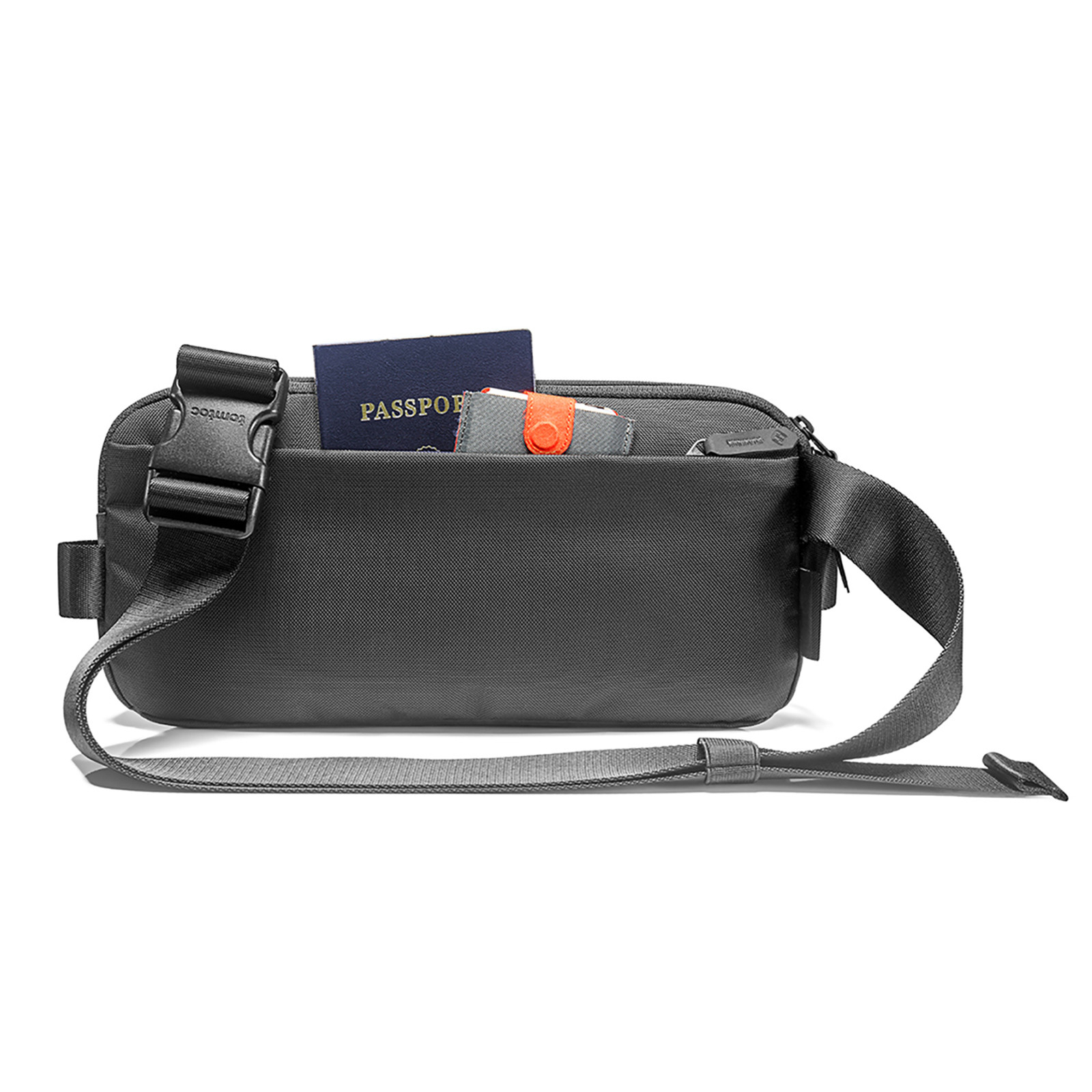 Túi Đeo Chéo TomToc (USA) Lightweight Codura Sling Bag Black ( H02-A04D)