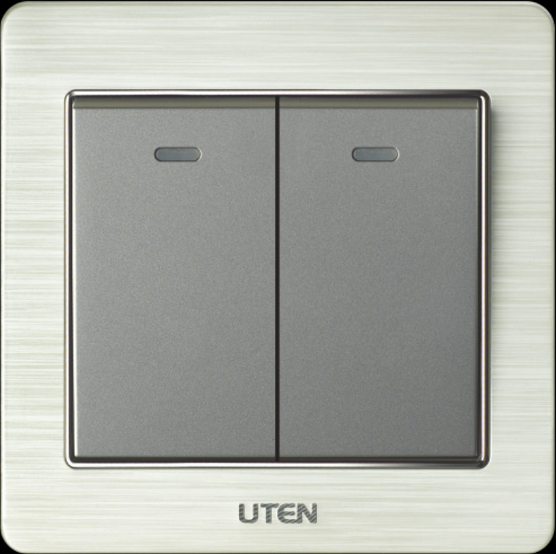 Công tắc ổ cắm vuông Uten V6