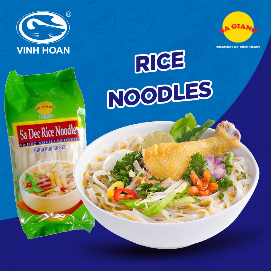 Hủ Tiếu Phở Sa Đéc Sa Giang Túi 400gr