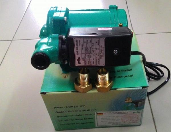 Bơm tự động tăng áp Wilo PB-088EA (Xanh)