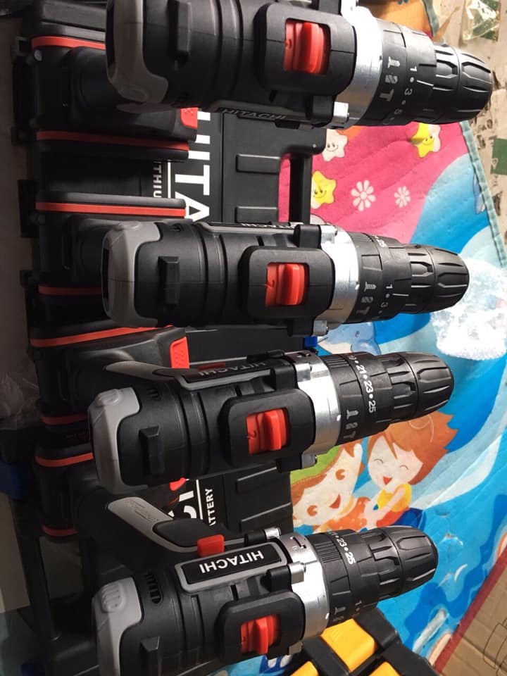 Máy Khoan Pin HITACHI 36V + 2PIN 36V (Có chức năng khoan búa) New 2020