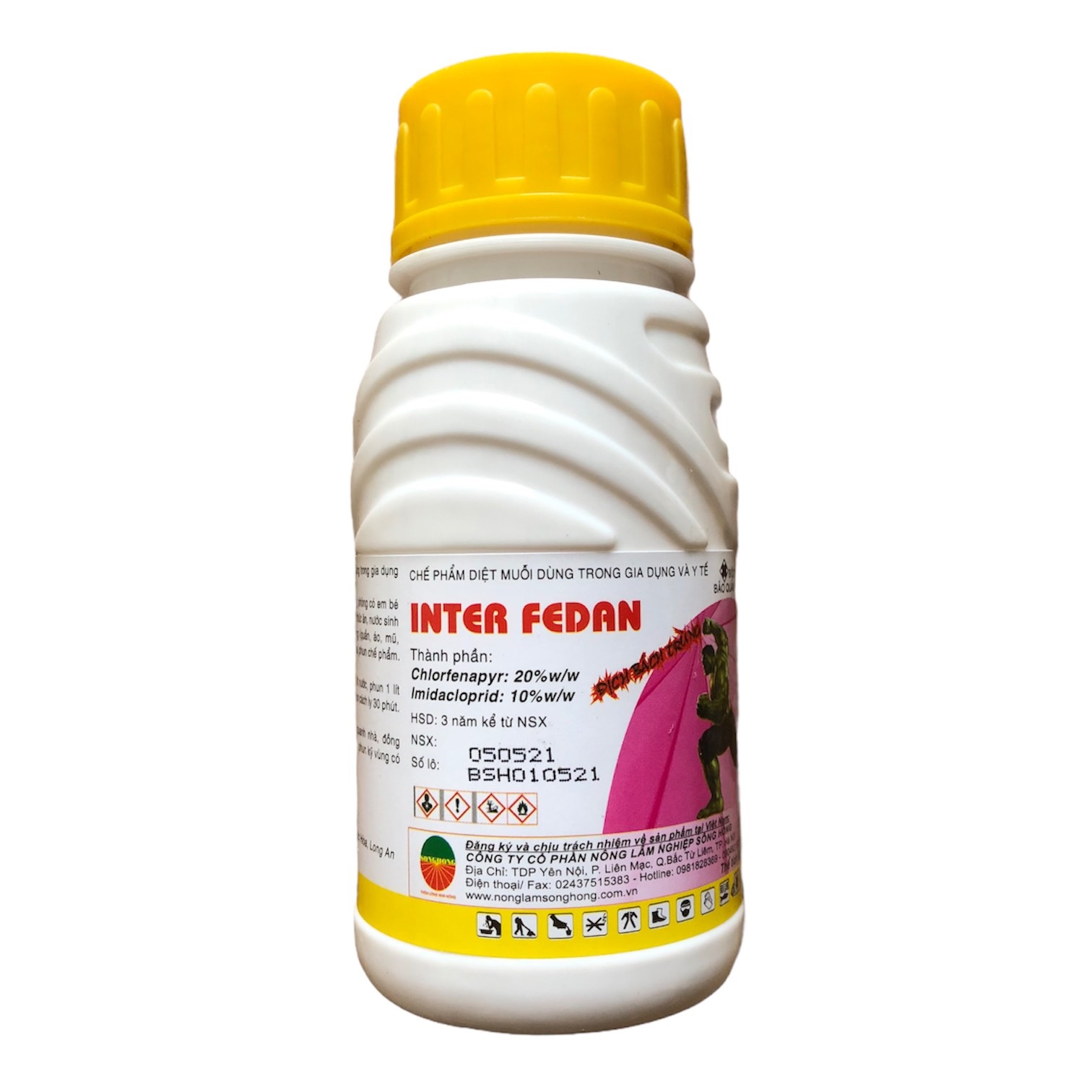Chế phẩm diệt Sâu, bọ trĩ, chích hút Inter Fedan, 240ml