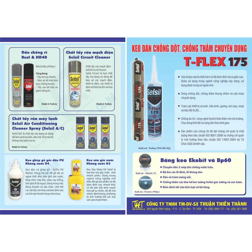 Chất tẩy rửa máy lạnh - Selsil AC Cleanner 150ml