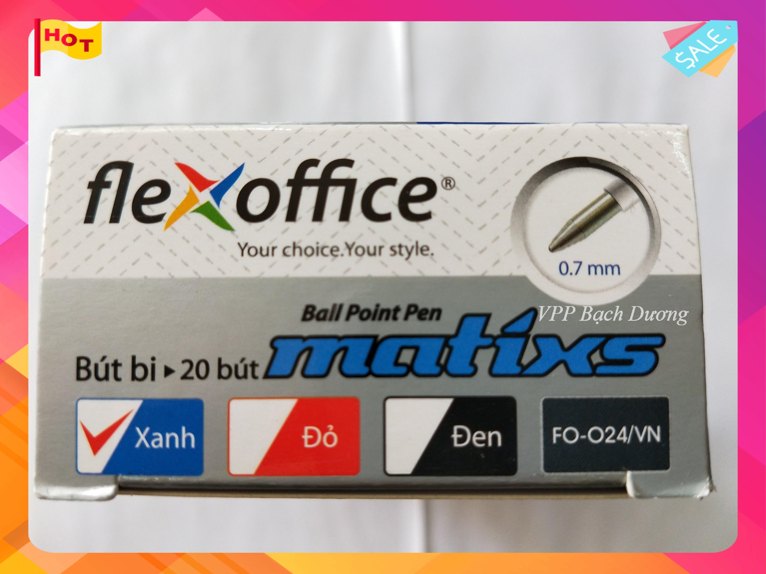Bút FO-024 - 20 cây- Thiên Long - Flexofficee