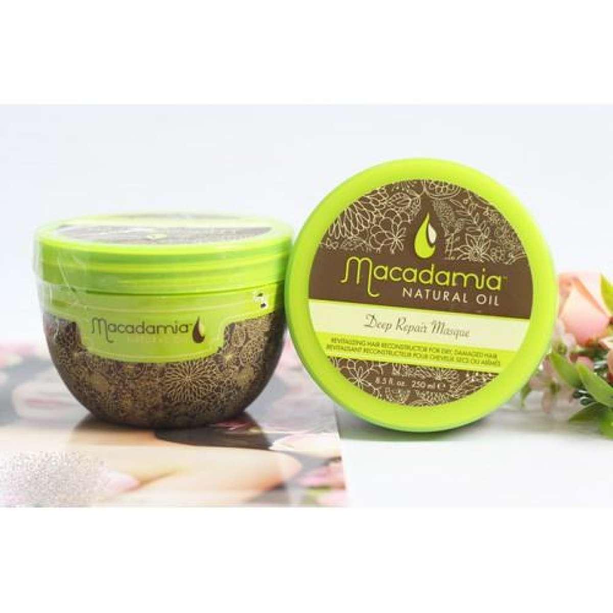 Kem ủ tóc siêu phục hồi Macadamia Deep Repair Masque 470ml