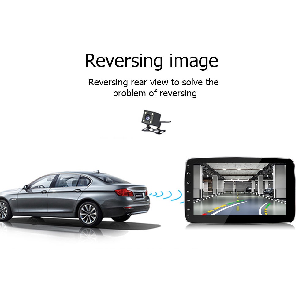 10-inch Android car player MP5 navigation all-in-one machine general purpose Android navigator 360 degree shaking head Display screen WiFi connection, nav