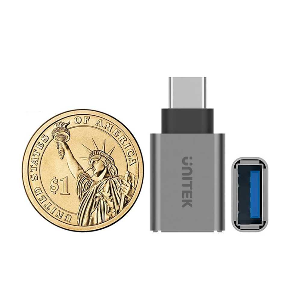 ĐẦU OTG TYPE C RA USB 3.0 UNITEK Y-A025
