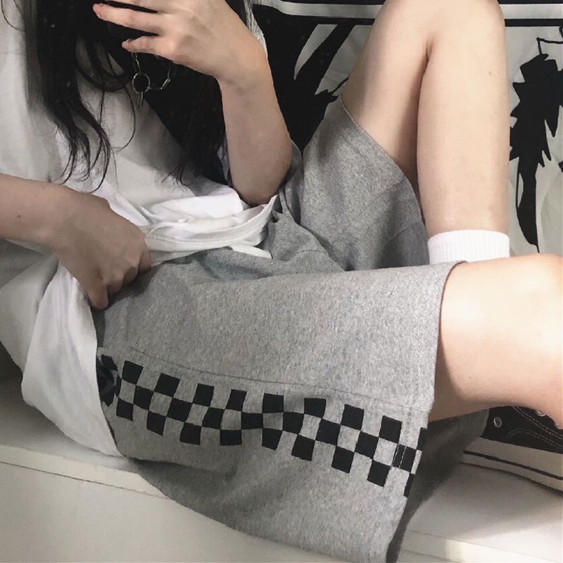 [HCM]Quần SHORT SỌC Ulzzang Unisex Có Dây Rút