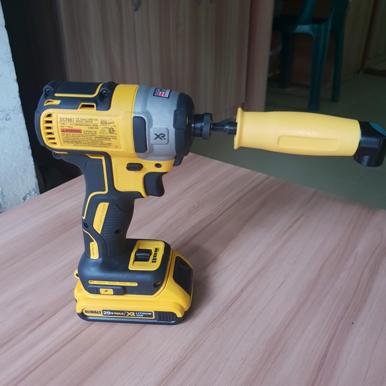 Đầu chuyển hướng máy khoan bắt vít dài