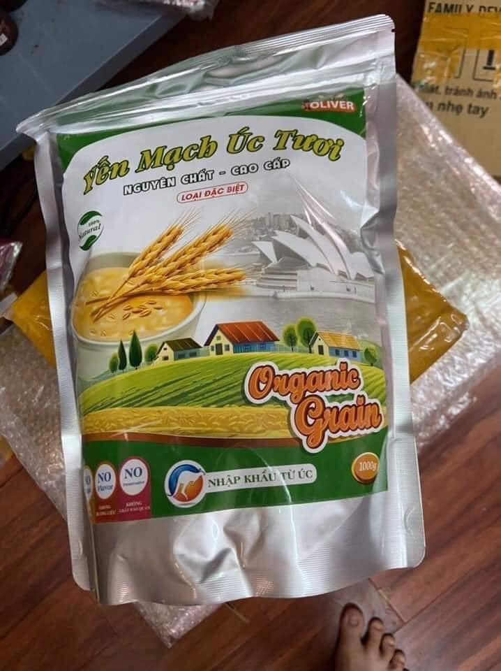 1kg YẾN MẠCH ÚC TƯƠI. yến mạch nguyên chất ăn kiêng giảm cân hiệu quả cho chị em