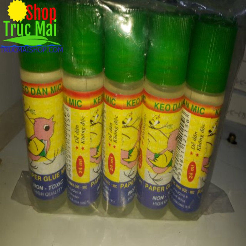 Sỉ 10 lọ keo gián giấy 24ml  Mic