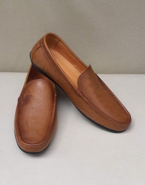 Giày Mọi Nam Da Bò M202- Nâu