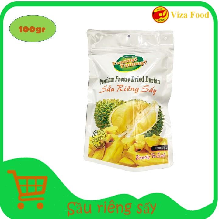 [HCM]Sầu riêng sấy Yummy gói 100g