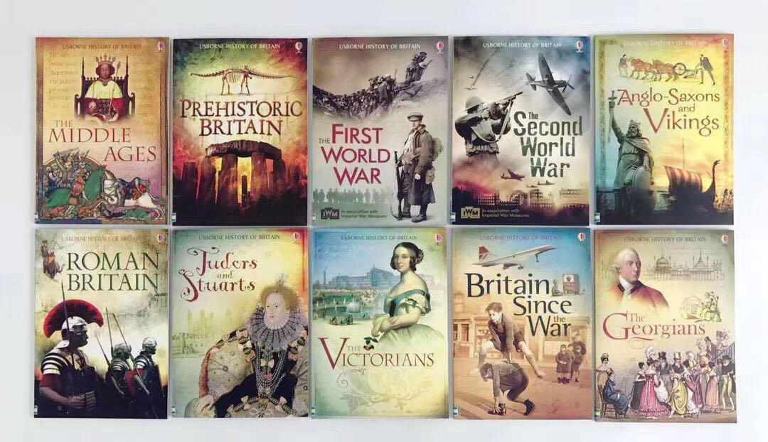 [Sách Nhập Khẩu] History of Britain Collection - 10 Books