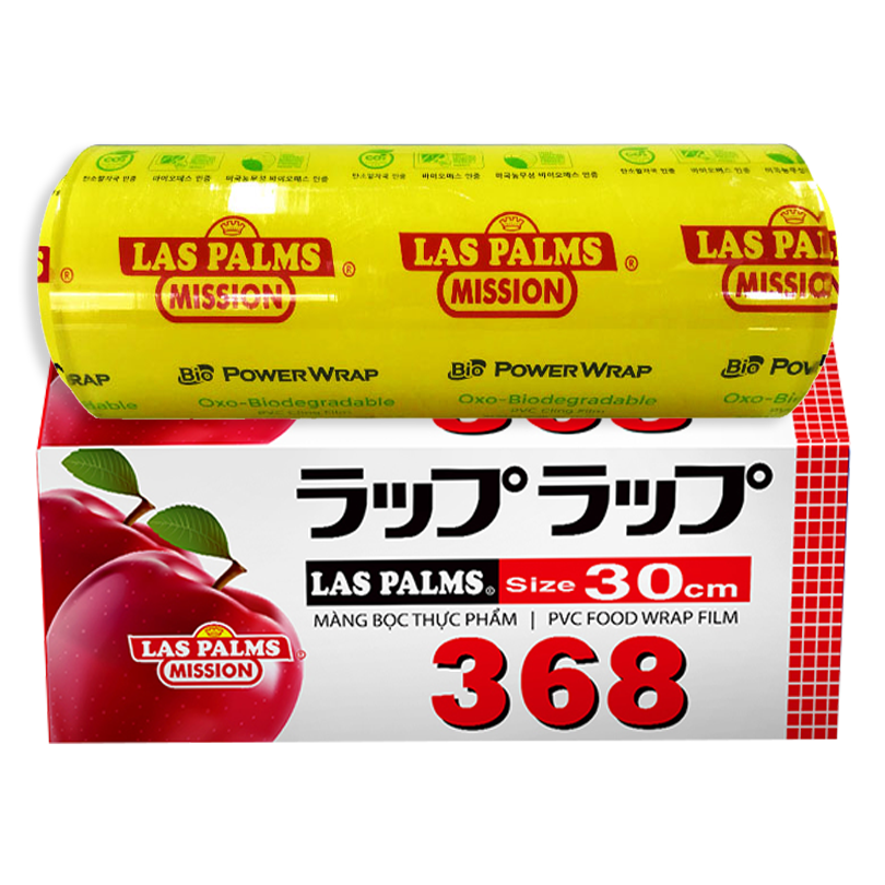 Màng bọc thực phẩm Laspalm 30cmx368 (250M) cao cấp